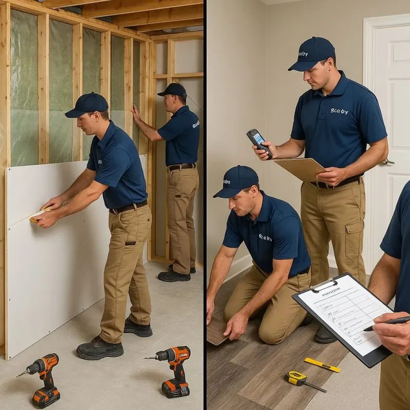 Repairs and Reconstruction process in Hurstbourne, KY